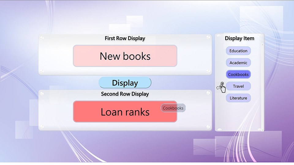 Choose Upper and Lower Slides Topic